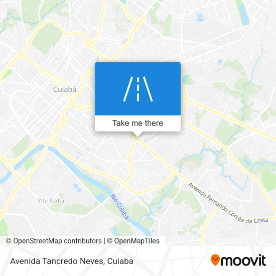 Avenida Tancredo Neves map