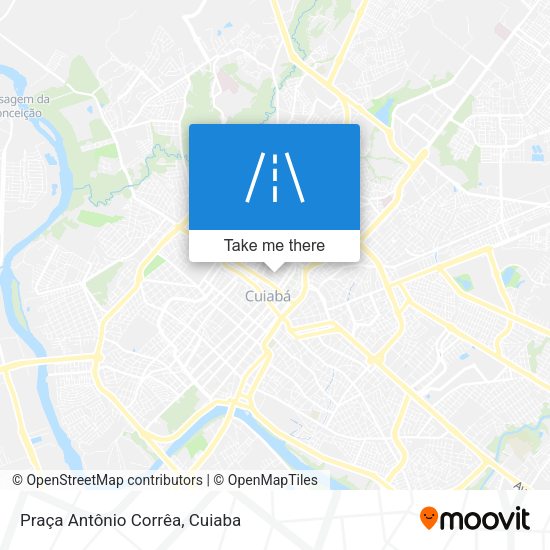 Praça Antônio Corrêa map