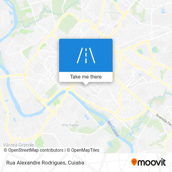 Rua Alexandre Rodrigues map