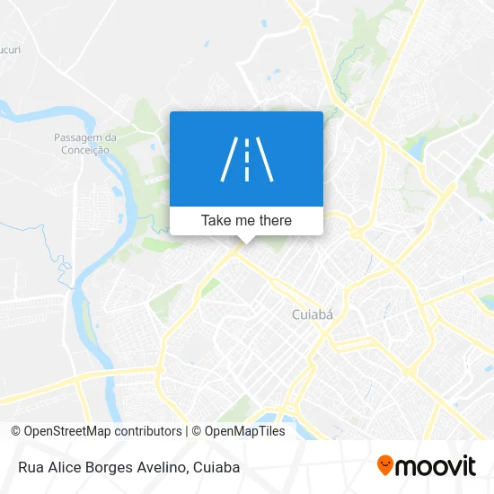 Rua Alice Borges Avelino map