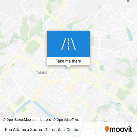 Mapa Rua Altamiro Soares Guimarães