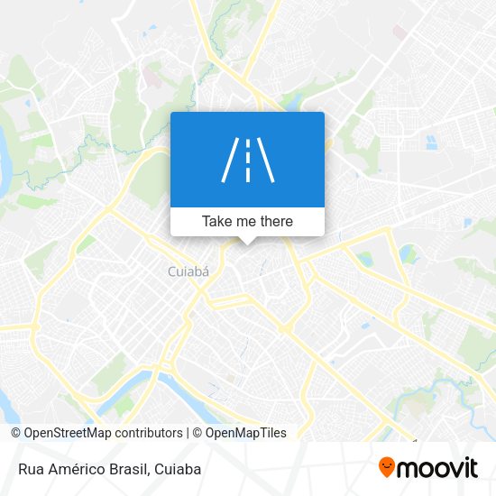 Rua Américo Brasil map