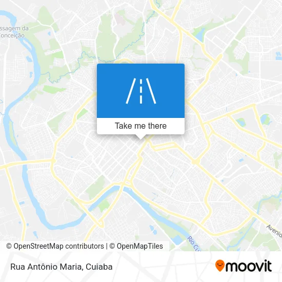 Rua Antônio Maria map