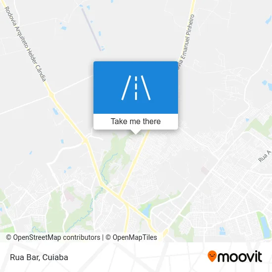 Rua Bar map