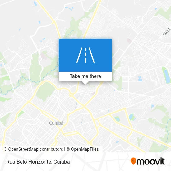 Rua Belo Horizonte map