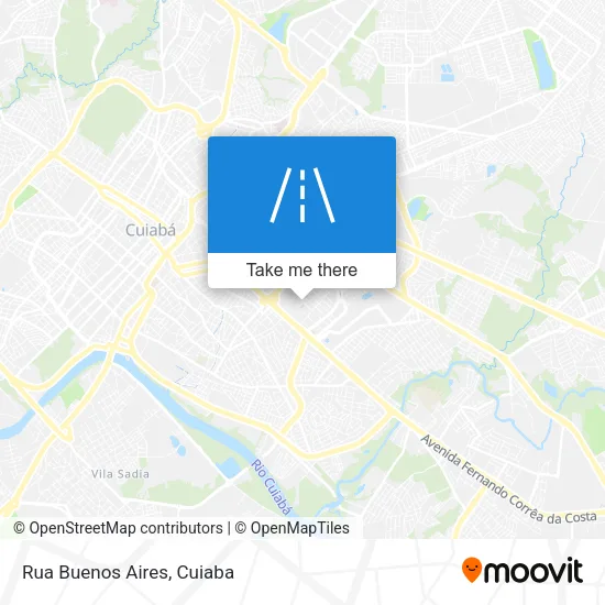 Rua Buenos Aires map