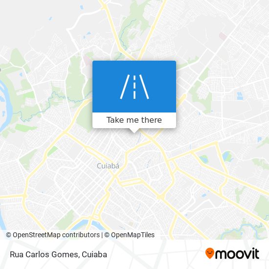 Rua Carlos Gomes map