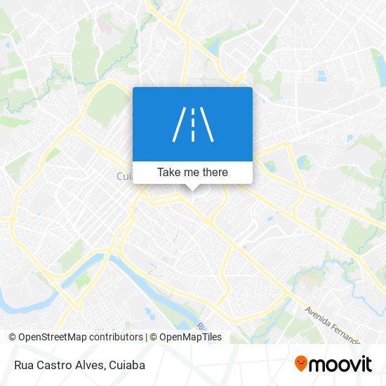 Rua Castro Alves map