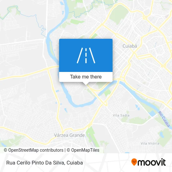Rua Cerilo Pinto Da Silva map