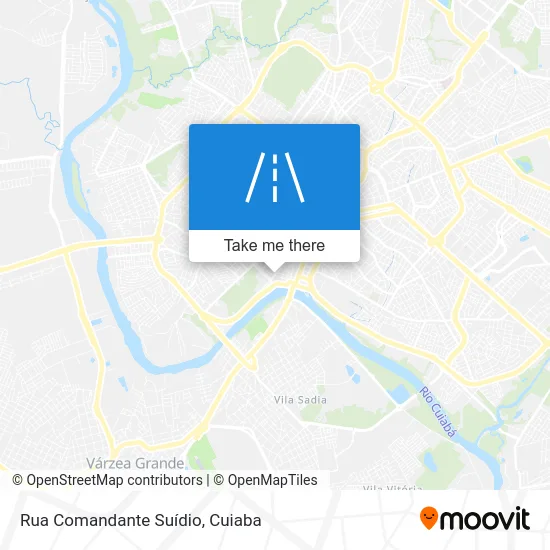 Rua Comandante Suídio map