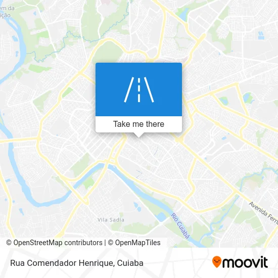 Rua Comendador Henrique map