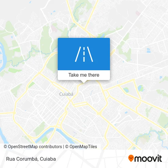 Rua Corumbá map