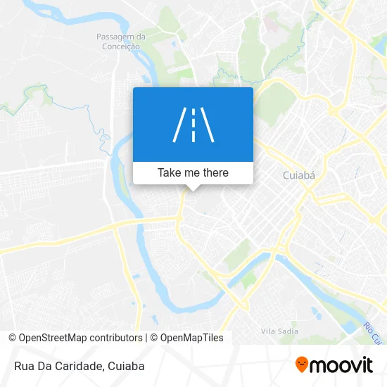 Rua Da Caridade map