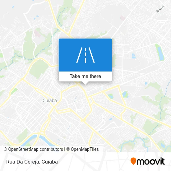 Rua Da Cereja map