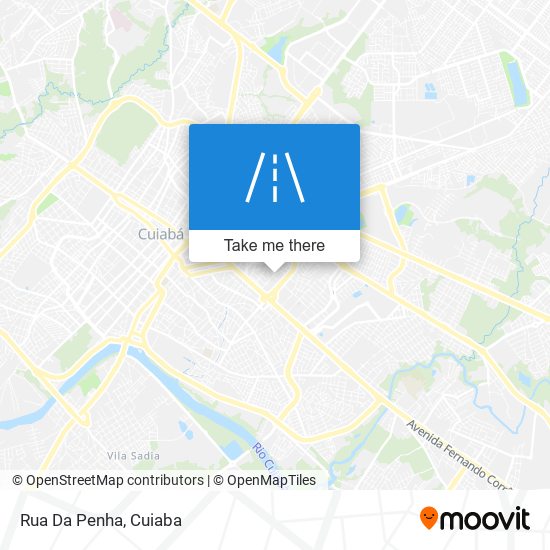 Mapa Rua Da Penha