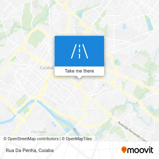 Rua Da Penha map