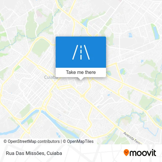 Rua Das Missões map