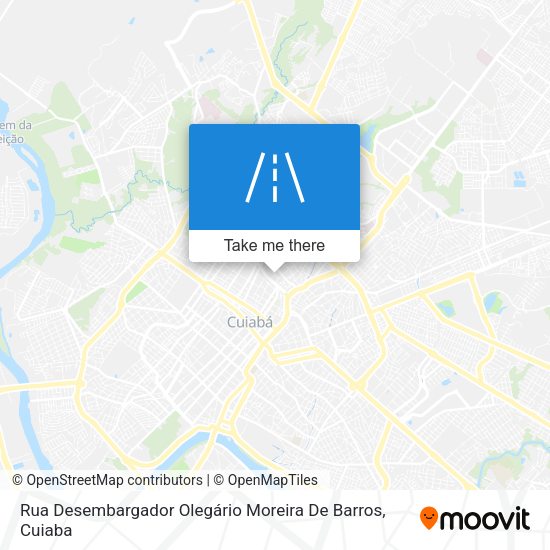 Rua Desembargador Olegário Moreira De Barros map