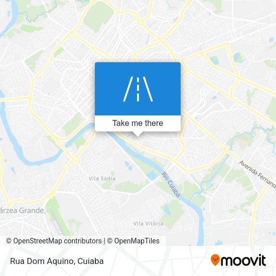 Rua Dom Aquino map