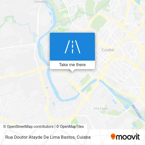 Rua Doutor Atayde De Lima Bastos map