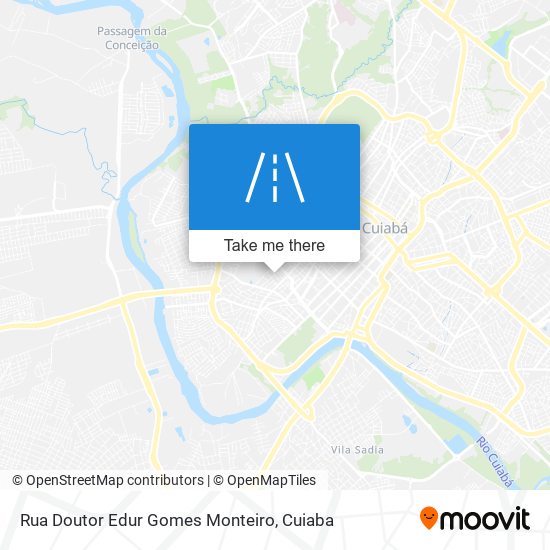 Rua Doutor Edur Gomes Monteiro map