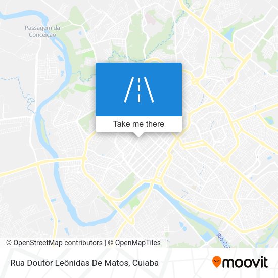 Rua Doutor Leônidas De Matos map