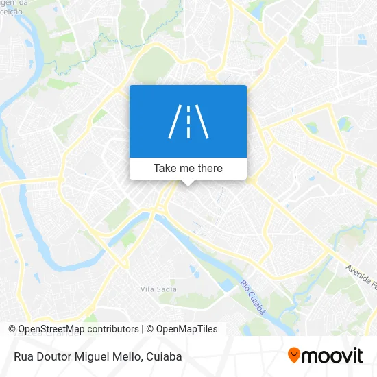 Rua Doutor Miguel Mello map