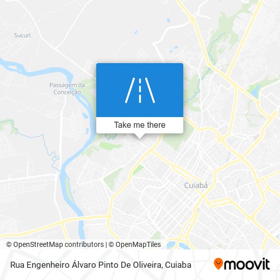 Mapa Rua Engenheiro Álvaro Pinto De Oliveira