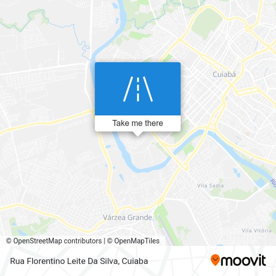 Rua Florentino Leite Da Silva map