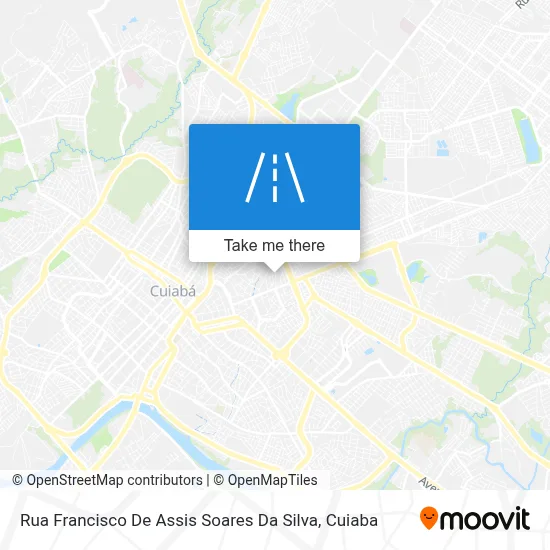Rua Francisco De Assis Soares Da Silva map