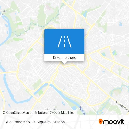 Rua Francisco De Siqueira map