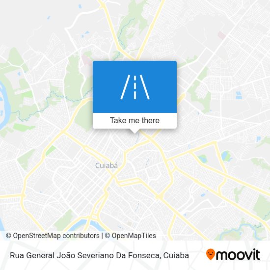 Rua General João Severiano Da Fonseca map