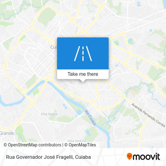 Rua Governador José Fragelli map