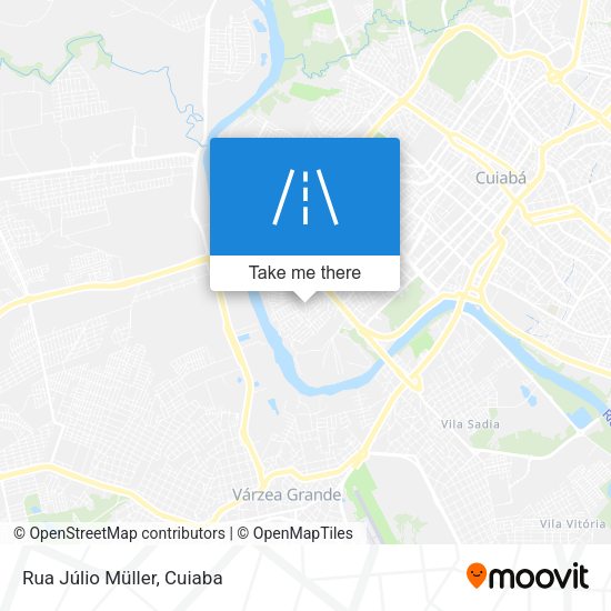 Rua Júlio Müller map