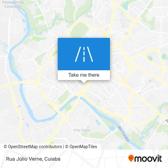 Rua Júlio Verne map