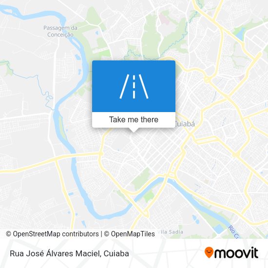 Rua José Álvares Maciel map