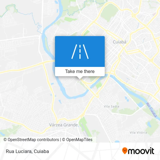 Rua Luciara map
