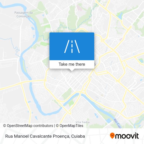 Rua Manoel Cavalcante Proença map