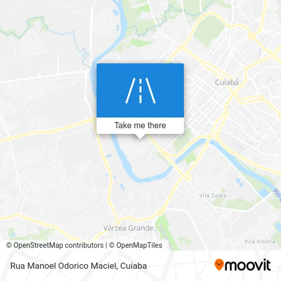 Rua Manoel Odorico Maciel map