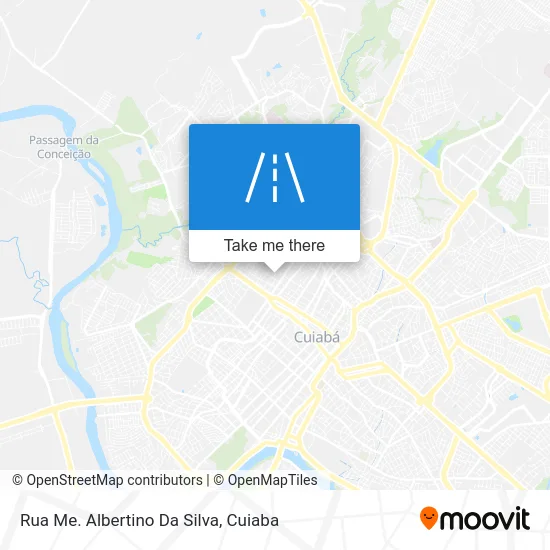 Rua Me. Albertino Da Silva map