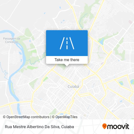 Rua Mestre Albertino Da Silva map