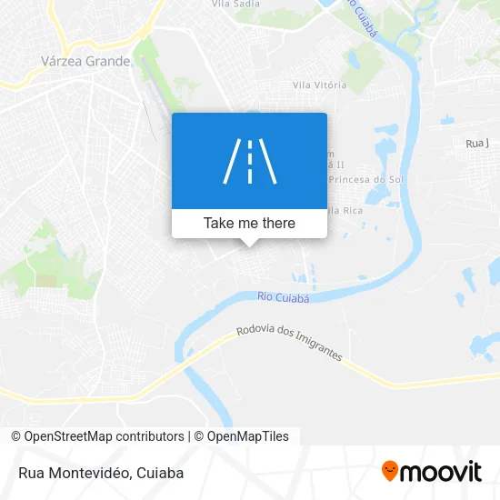 Rua Montevidéo map