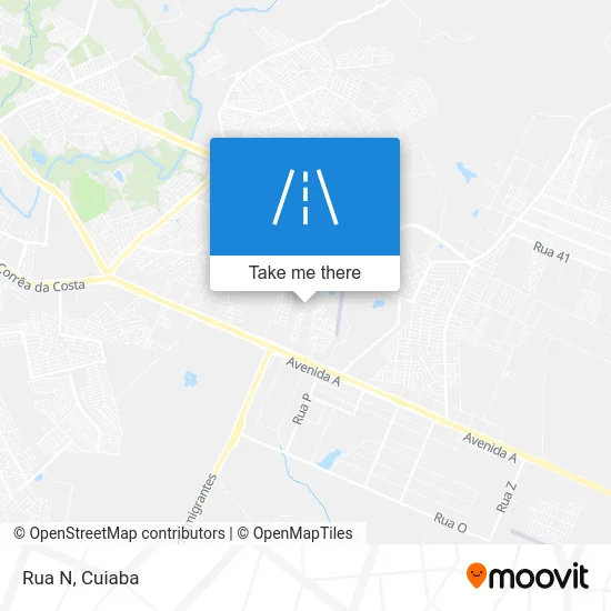 Rua N map