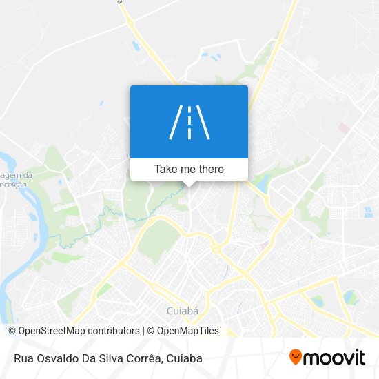 Rua Osvaldo Da Silva Corrêa map