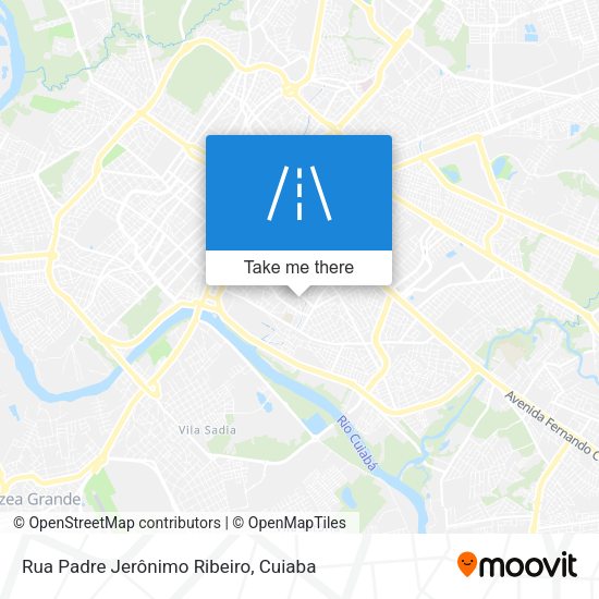 Rua Padre Jerônimo Ribeiro map