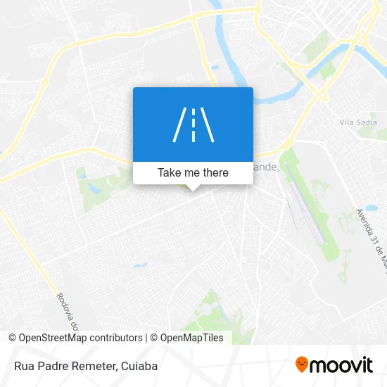 Rua Padre Remeter map