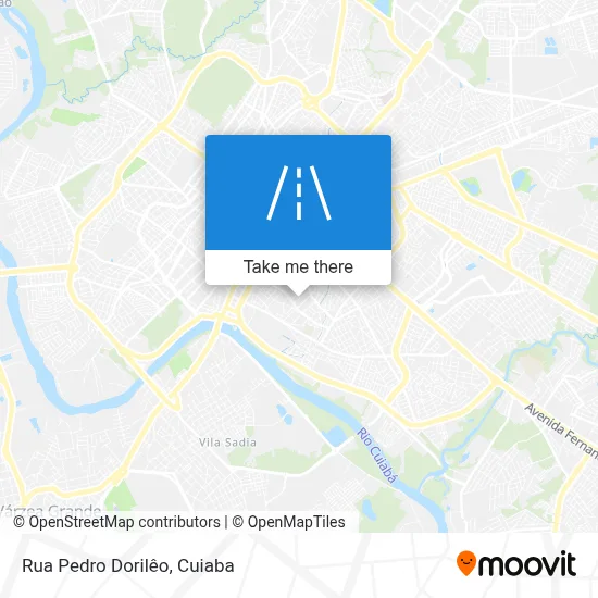 Rua Pedro Dorilêo map