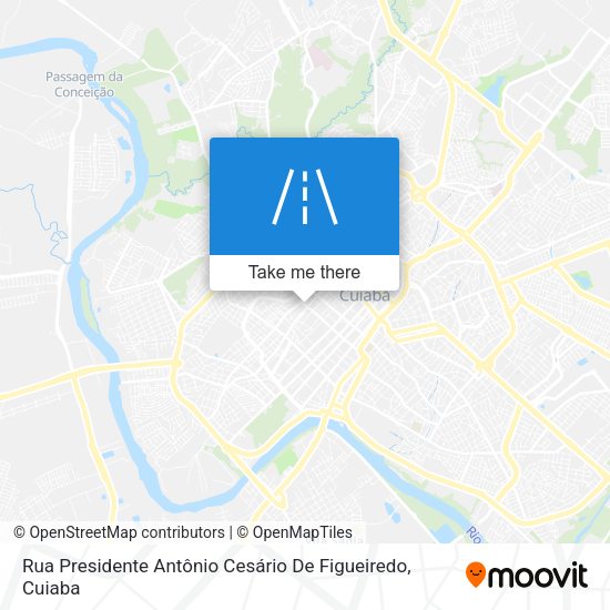 Rua Presidente Antônio Cesário De Figueiredo map