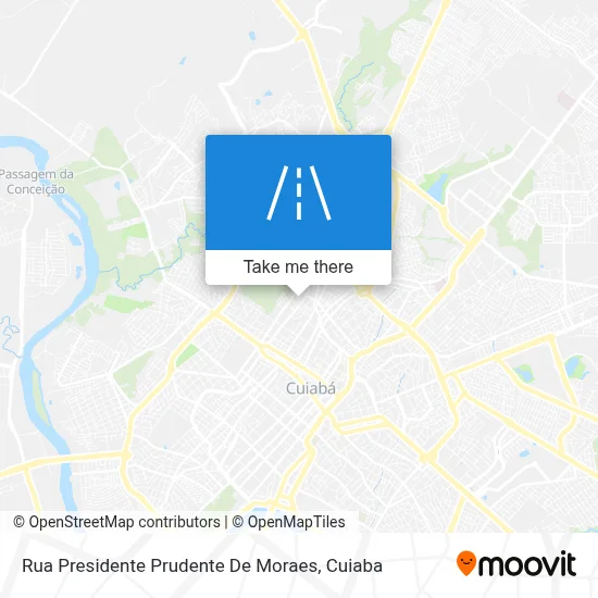 Rua Presidente Prudente De Moraes map