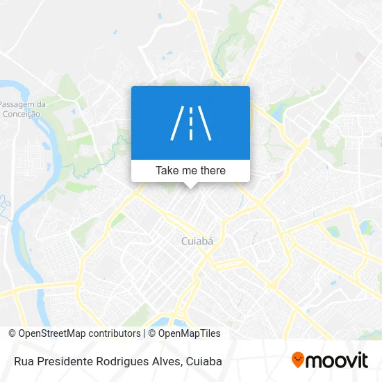 Rua Presidente Rodrigues Alves map